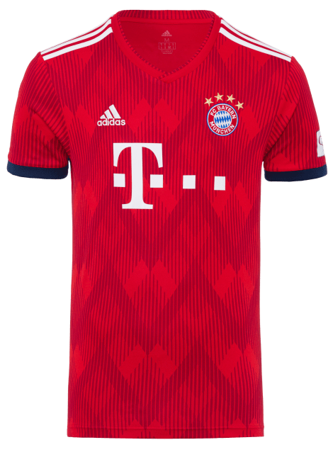 Camisa oficial Adidas Bayern de Munique 2018 2019 I jogador 
